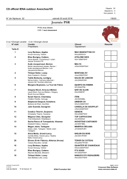 7 Liste de départs épreuve 32 - Startliste Prüfung 32