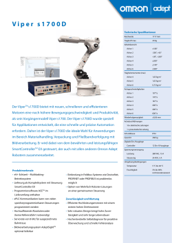 Viper s1700D - Adept Technology GmbH