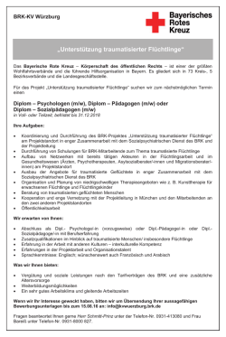 Diplom &ndash; Psychologen (m/w)