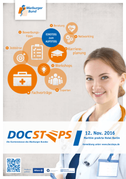 Plakat DocSteps 2016