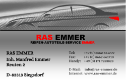 ras emmer - Herzlich Willkommen bei Reifen-Autoteile