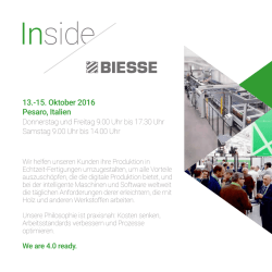 Inside - Biesse