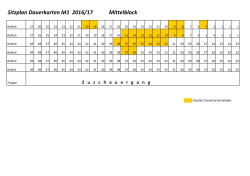 Sitzplan - HSG Eider Harde