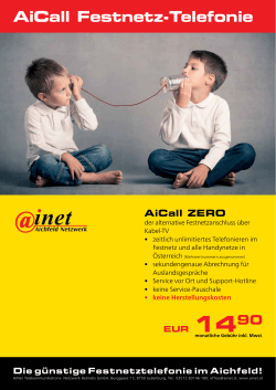 AiCall Festnetz-Telefonie