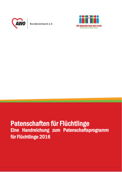 Patenschaften f&uuml;r Fl&uuml;chtlinge - AWO Landesverband Sachsen