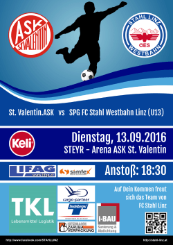 St. Valentin.ASK vs SPG FC Stahl Westbahn Linz