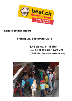 Ausschreibung