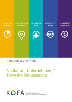 Handlungsempfehlung Diversity Management
