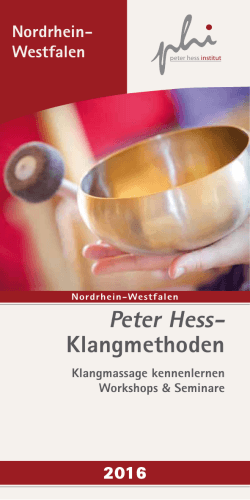 RB NRW 2016 - Peter Hess Institut