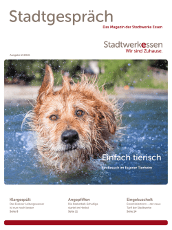 Jetzt das Stadtgespr&auml;ch 2/2016 lesen