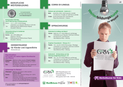 GRW - Kursprogramm August 2016 neu.indd