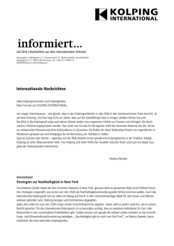 Internationale Nachrichten