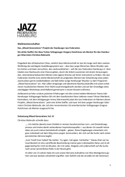 INFO - jazz federation hamburg