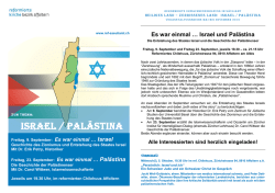 israel / pal&auml;stina - Netzwerk Schweiz f&uuml;r einen gerechten Frieden in