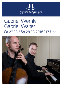 Gabriel Wernly Gabriel Walter