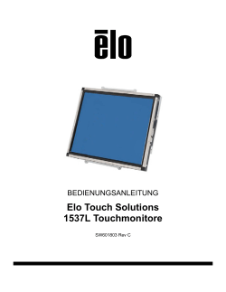 Elo Touch Solutions 1537L Touchmonitore