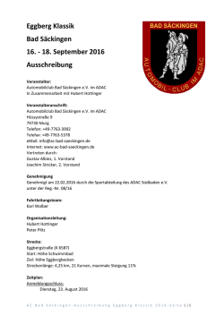 Eggberg Klassik Bad S&auml;ckingen 16.
