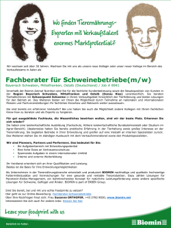 Jobprofil als PDF - Hardenberg Consulting
