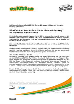 Informationen zum Wettkampf