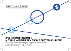 IPv6 im Unternehmen