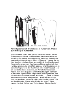 Hundehauptstadt Berlin - Kunstlandschaft Spandau