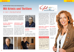 gl&uuml;Xmagazin - Eifel Literatur Festival