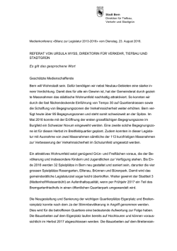 Referat Ursula Wyss