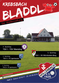 Gru&szlig;wort - TSV Hollenbach 1929 eV