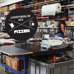 Infobroschüre Logistiker/in mit EFZ bei Fizzen
