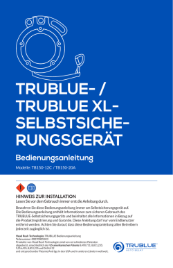 Bedienungs-Anleitung - Head Rush Technologies