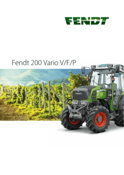 Fendt 200 Vario V/F/P
