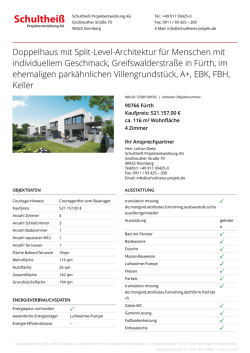 Doppelhaus mit Split-Level-Architektur f&uuml;r Menschen mit