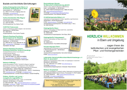 herzlich willkommen - Ev.-Luth. Kirchengemeinde Ebern
