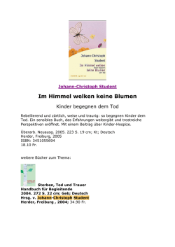 Im Himmel welken keine Blumen