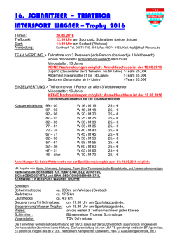 Intersport Wagner Trophy