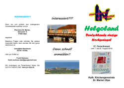 Helgoland - Pastoralverbund Olpe