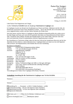 hier - Paulus-Chor Stuttgart