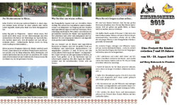 Der Kindersommer in Kürze