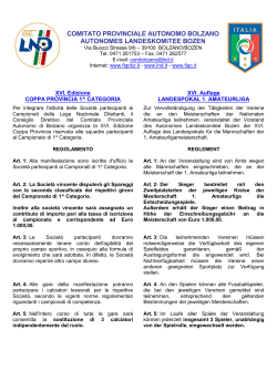 comitato provinciale autonomo bolzano autonomes