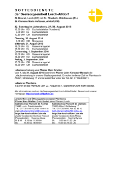 Gottesdienste als PDF