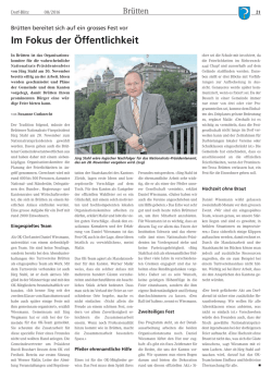 Im Fokus der &Ouml;ffentlichkeit - Dorf