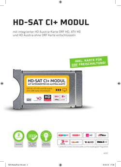 hd-sat ci+ modul