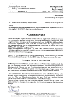 Jagdpachtzins Aufteilung