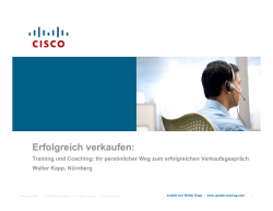 Erfolgreich verkaufen