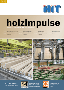 HIT auf Messe &ndash; besuchen Sie uns