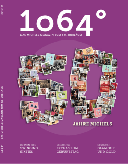 JAHRE MICHELS - Juwelier Michels