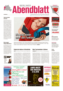in Spandau - Berliner Abendblatt