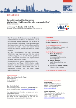 FES Afghanistan VB - Friedrich-Ebert