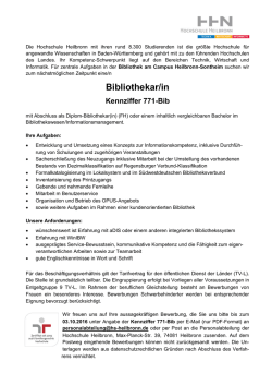 Diplom-Bibliothekar(in)