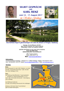 im Schloss Goldegg im Schloss Goldegg
